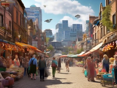 韩国城市化，佛山和平商贸城的城市化之光