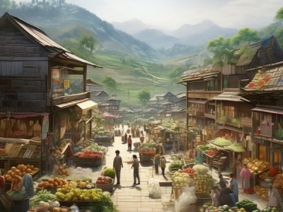 助力乡村振兴的乡镇商贸中心，助力乡村经济发展和社会进步