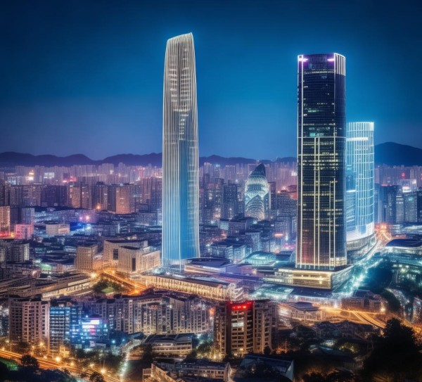 韩国城市化，佛山和平商贸城的城市化之光