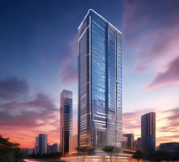 新太阳商贸大厦，智慧与未来的现代商业中心
