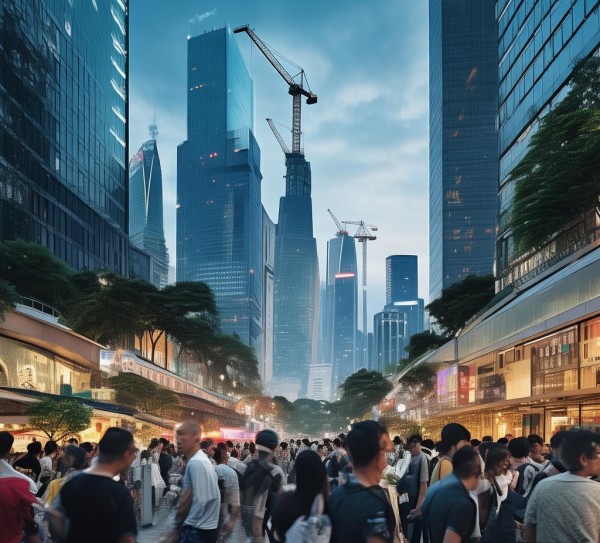 广州西郊商贸中心，机遇与挑战并存，促进经济繁荣